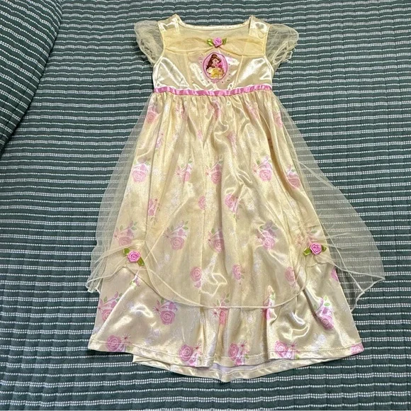 Disney Belle Princess Nightgown 4T EUC - Picture 1 of 10